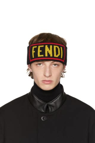 fendi reversible headband|Fendi headband ssense.